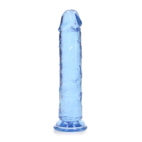 RealRock Crystal Clear model z przyssawką 18 cm przezroczysty RealRock Crystal Clear model z przyssawką 18 cm przezroczysty