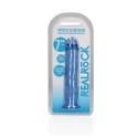 RealRock Crystal Clear model z przyssawką 18 cm przezroczysty