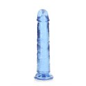 RealRock Crystal Clear model z przyssawką 18 cm przezroczysty