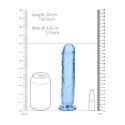 RealRock Crystal Clear model z przyssawką 18 cm przezroczysty