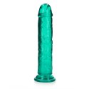 RealRock Crystal Clear model z przyssawką 23 cm przezroczysty