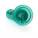 RealRock Crystal Clear model z przyssawką 23 cm przezroczysty