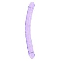 RealRock Crystal Clear podwojny model anatomiczny 45 cm przezroczysty