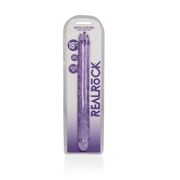 RealRock Crystal Clear podwojny model anatomiczny 45 cm przezroczysty