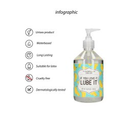 Shots S-Line If You Love It Lube It żel intymny na bazie wody 500ml