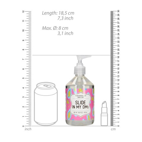 Shots S-Line Lubrykant wodny 500 ml bezbarwny hipoalergiczny Shots S-Line Lubrykant wodny 500 ml bezbarwny hipoalergiczny
