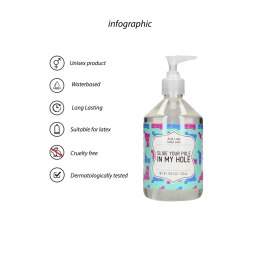 Shots S-Line Slide Your Pole Water-Based Lubrykant 500 ml
