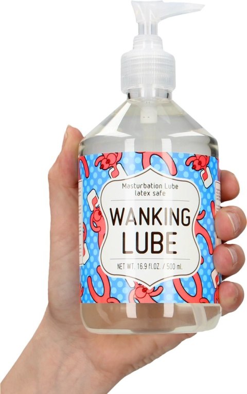 Shots S-Line Wanking Lube 500 ml - Żel intymny wodny, uniwersalny Shots S-Line Wanking Lube 500 ml - Żel intymny wodny, uniwersalny