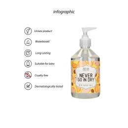 Shots S-Line żel nawilżający wodny do masażu intymnego 500 ml