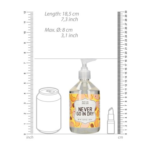 Shots S-Line żel nawilżający wodny do masażu intymnego 500 ml Shots S-Line żel nawilżający wodny do masażu intymnego 500 ml