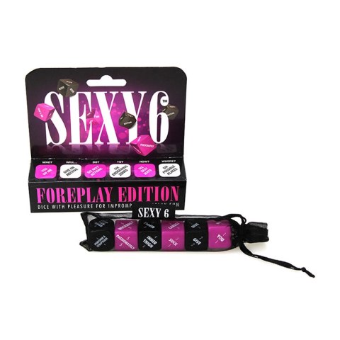 Shots Toys Adult Games zestaw 6 kości - 720 kombinacji ruchow Shots Toys Adult Games zestaw 6 kości - 720 kombinacji ruchow