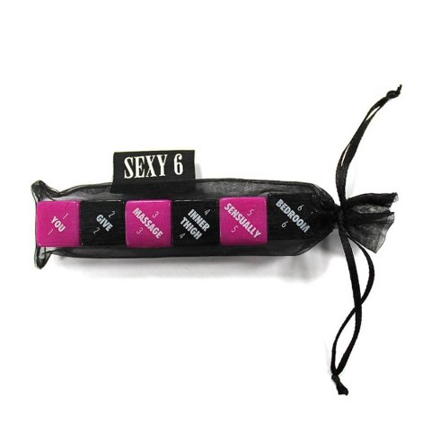 Shots Toys Adult Games zestaw 6 kości - 720 kombinacji ruchow Shots Toys Adult Games zestaw 6 kości - 720 kombinacji ruchow