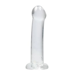 RealRock Crystal Clear Model 17 cm z przyssawką - transparentny