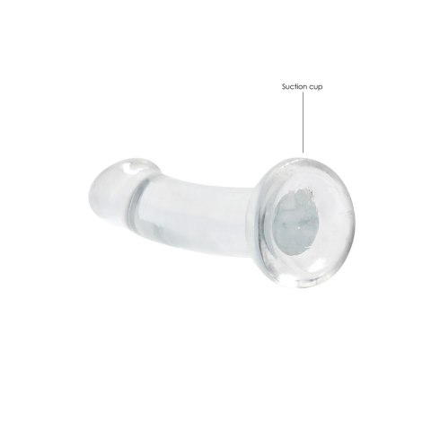 RealRock Crystal Clear Model 17 cm z przyssawką - transparentny RealRock Crystal Clear Model 17 cm z przyssawką - transparentny