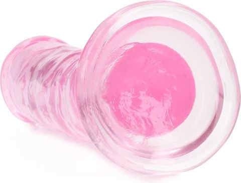 RealRock Crystal Clear - Model z Przyssawką 14,5 cm, Przezroczysty RealRock Crystal Clear - Model z Przyssawką 14,5 cm, Przezroczysty