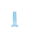 RealRock Crystal Clear Prosty model z przyssawką 13,5 cm transparentny