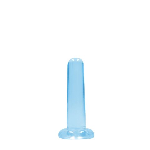 RealRock Crystal Clear Prosty model z przyssawką 13,5 cm transparentny RealRock Crystal Clear Prosty model z przyssawką 13,5 cm transparentny