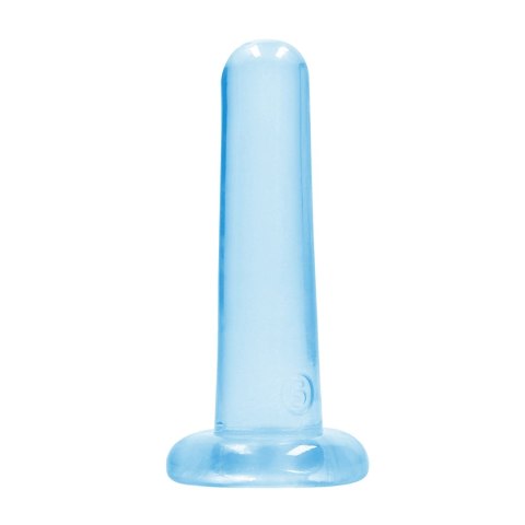 RealRock Crystal Clear Prosty model z przyssawką 13,5 cm transparentny RealRock Crystal Clear Prosty model z przyssawką 13,5 cm transparentny