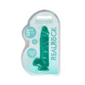 RealRock Crystal Clear model 17 cm z mocną przyssawką, transparentny