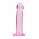 RealRock Crystal Clear model 17 cm z przyssawką - przezroczysty