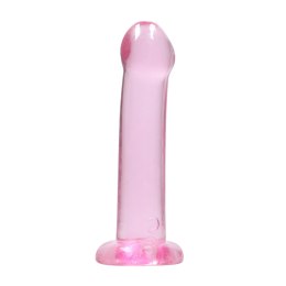 RealRock Crystal Clear model 17 cm z przyssawką - przezroczysty