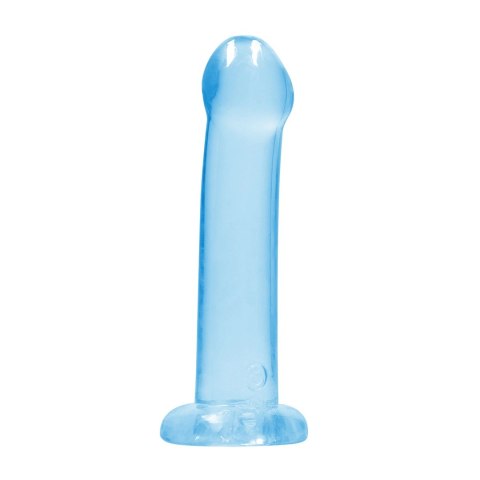 RealRock Crystal Clear model 17 cm z przyssawką, transparentny RealRock Crystal Clear model 17 cm z przyssawką, transparentny