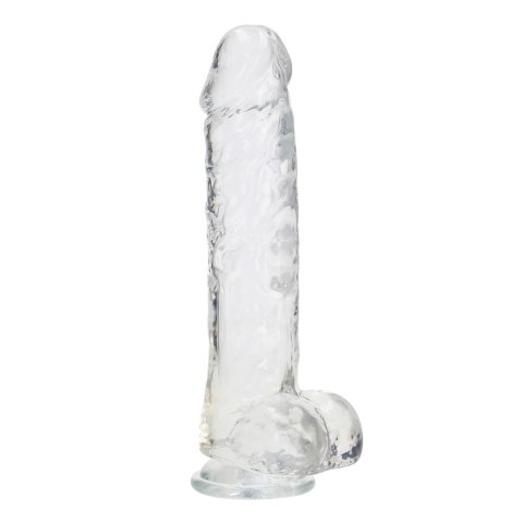 RealRock Crystal Clear model z anatomicznymi detalami 25,4 cm RealRock Crystal Clear model z anatomicznymi detalami 25,4 cm