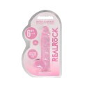 RealRock Crystal Clear model z podstawą, 17 cm, transparentny