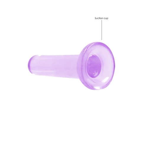 RealRock Crystal Clear model z przyssawką 13,5 cm - przezroczysty RealRock Crystal Clear model z przyssawką 13,5 cm - przezroczysty