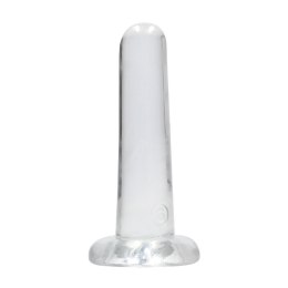 RealRock Crystal Clear model z przyssawką 13,5 cm - transparentny