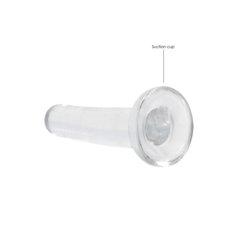 RealRock Crystal Clear model z przyssawką 13,5 cm - transparentny RealRock Crystal Clear model z przyssawką 13,5 cm - transparentny