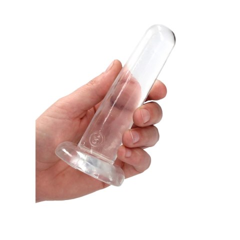 RealRock Crystal Clear model z przyssawką 13,5 cm - transparentny RealRock Crystal Clear model z przyssawką 13,5 cm - transparentny