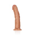 RealRock Model 18 cm z przyssawką - anatomiczny, elastyczny, beżowy