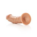 RealRock Model 18 cm z przyssawką - anatomiczny, elastyczny, beżowy