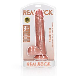 RealRock Model 23 cm - Prosta anatomiczna forma z przyssawką