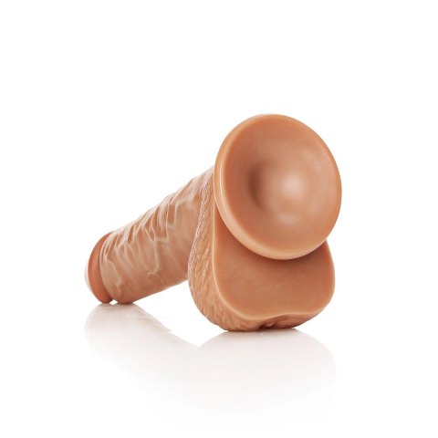 RealRock Model 23 cm - Prosty anatomiczny z przyssawką i detalami RealRock Model 23 cm - Prosty anatomiczny z przyssawką i detalami