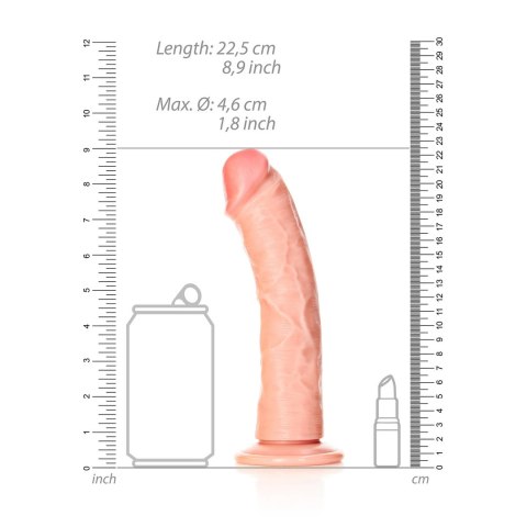 RealRock Model Classic 20,5 cm z przyssawką - elastyczny system mocowania RealRock Model Classic 20,5 cm z przyssawką - elastyczny system mocowania