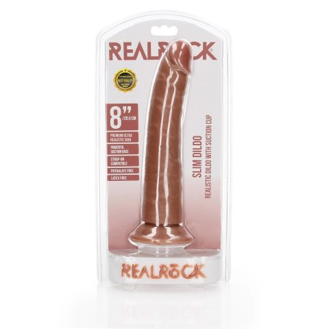 RealRock Model Slim 20,5 cm - anatomiczny z przyssawką RealRock Model Slim 20,5 cm - anatomiczny z przyssawką
