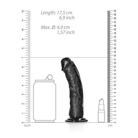 RealRock Model z Przyssawką 15,5 cm - Anatomiczny, Naturalna Barwa RealRock Model z Przyssawką 15,5 cm - Anatomiczny, Naturalna Barwa