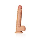 RealRock Naturalny Model Prosty z Przyssawką 30,5 cm - silikonowy