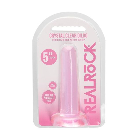 RealRock Prosta maszyna intymna z przyssawką 13,5 cm przezroczysta RealRock Prosta maszyna intymna z przyssawką 13,5 cm przezroczysta