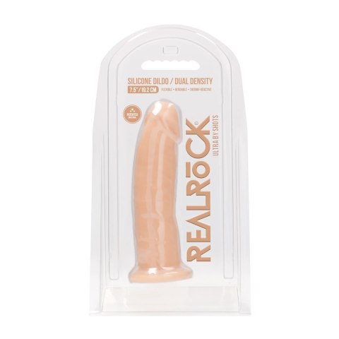 RealRock Ultra Model silikonowy 20 cm z przyssawką - kolor cielisty RealRock Ultra Model silikonowy 20 cm z przyssawką - kolor cielisty