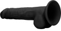 RealRock Ultra Model silikonowy z jądrami 24 cm przyssawka cielisty