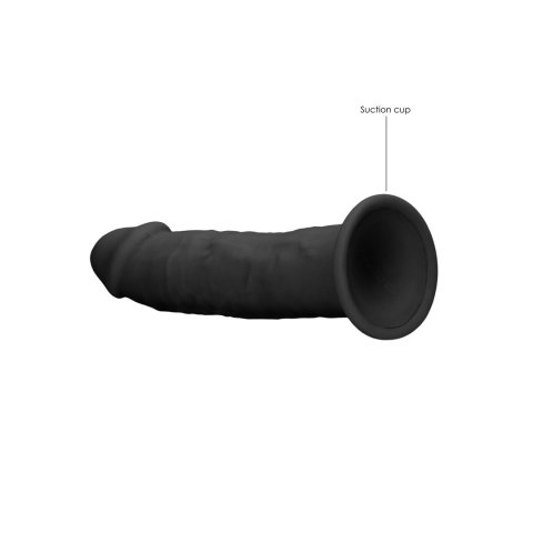 RealRock Ultra silikonowy model anatomiczny 20 cm z przyssawką, brązowy RealRock Ultra silikonowy model anatomiczny 20 cm z przyssawką, brązowy