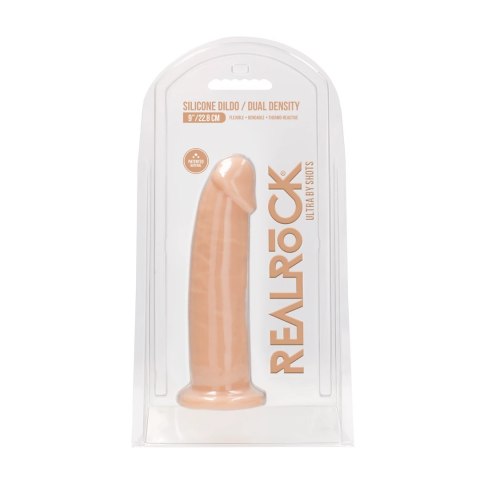 RealRock Ultra silikonowy model anatomiczny 23 cm z przyssawką cielisty RealRock Ultra silikonowy model anatomiczny 23 cm z przyssawką cielisty