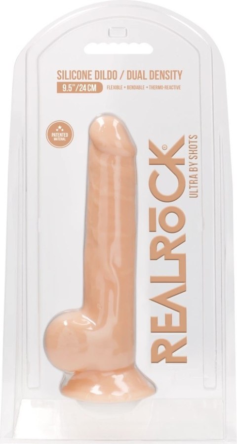RealRock Ultra silikonowy model anatomiczny z przyssawką 24 cm cielisty RealRock Ultra silikonowy model anatomiczny z przyssawką 24 cm cielisty