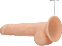 RealRock Ultra silikonowy model anatomiczny z przyssawką 24 cm cielisty