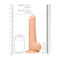 RealRock Ultra silikonowy model anatomiczny z przyssawką 24 cm cielisty