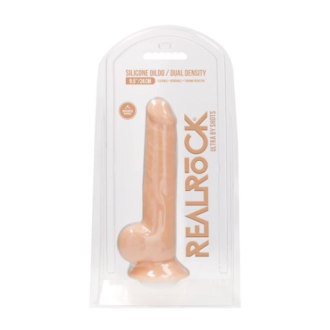 RealRock Ultra silikonowy model anatomiczny z przyssawką 24 cm cielisty RealRock Ultra silikonowy model anatomiczny z przyssawką 24 cm cielisty