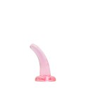 RealRock Zakrzywiony model z przyssawką 11,5 cm przezroczysty